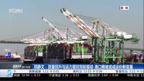 比较好的证券公司 郑静文：运力供给与货运需求不匹配或造成运价表现分化